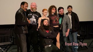 VFW w/actor Fred “The Hammer” Williamson & cast, dir Joe Begos & prod-editor-actor Josh Ethier video