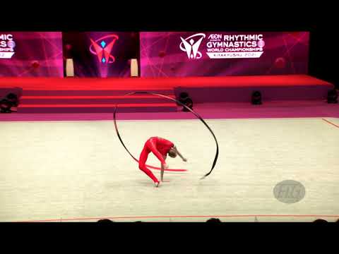 ONOPRIIENKO Viktoriia (UKR) - 2021 Rhythmic Worlds, Kitakyushu (JPN) - Qualifications Ribbon