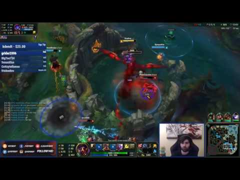 Voyboy as Viktor vs Kennen Mid   S7 Ranked Gameplay patch 7.5