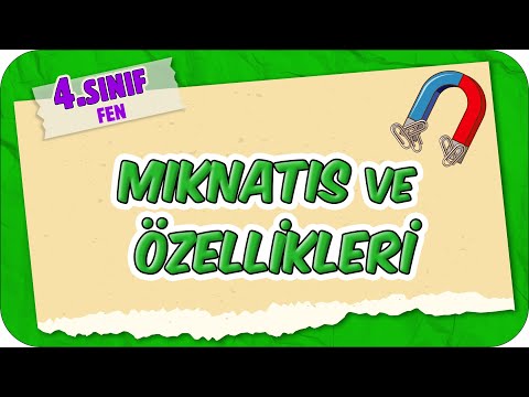 Mıknatıs ve Etkileri 📗 4.Sınıf Fen #2025