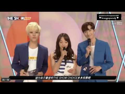 160802 The Show Special MC CUT#2 Gugudan's Sejeong & UP10TION's Wooshin