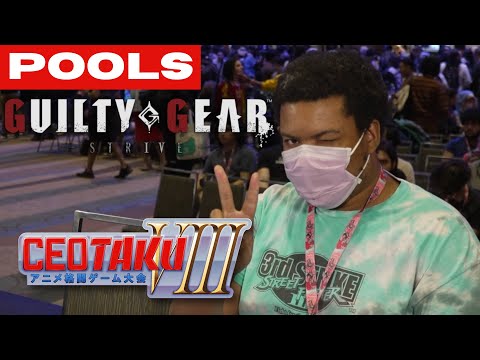 CEOtaku 2024 STRIVE Pools (Bridget I-No Goldlewis Sol Axl A.B.A Slayer) Guilty Gear Tourney