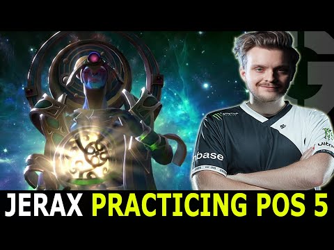 JERAX PRACTICING POS 5 - NEXT LEVEL SUPPORT | DOTA 2 Gameplay