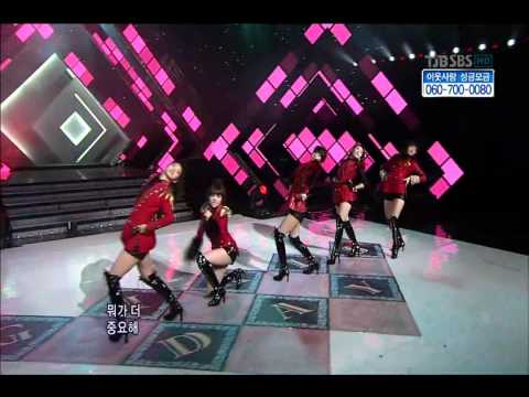 Girl's Day   Nothing Lasts Forever  SBS 12 25 10   LIVEE HD