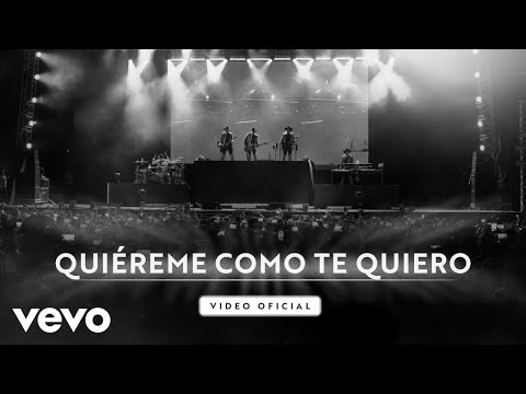 Video thumbnail for Quiéreme Como Te Quiero (En Vivo)