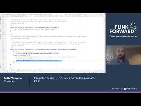 Interactive Session - Live Code Contribution to Apache Flink