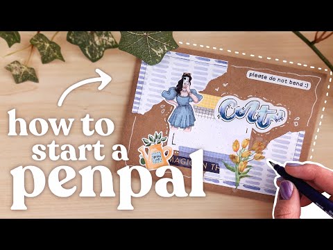how to FIND and START a PEN PAL for beginners 💌 | a beginners guide to pen pals