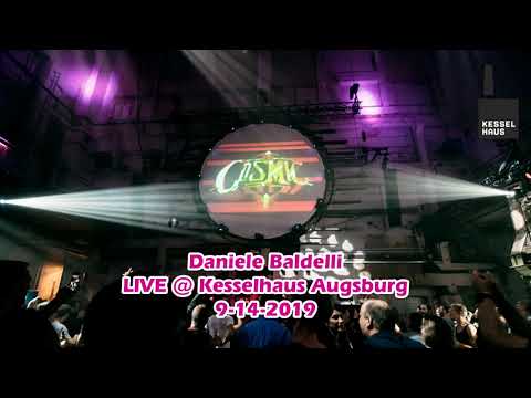 Daniele Baldelli LIVE @ Kesselhaus Augsburg - 9-15-2018 - From Cosmic to Cosmic Music DJ-Mix