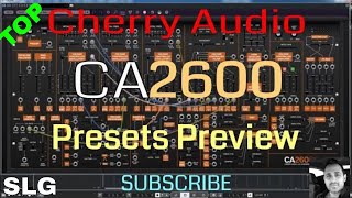 Video thumbnail for Cherry Audio | CA2600 | Presets Preview by Simon Le Grec