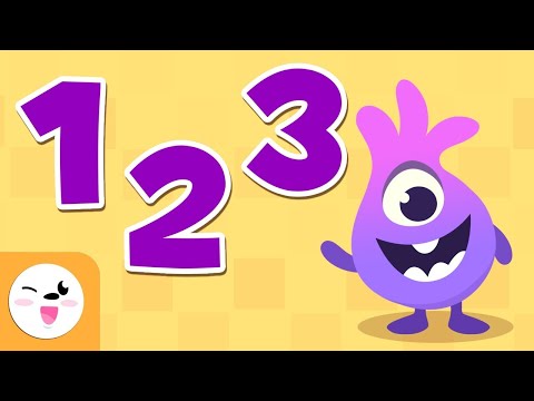 Os números 1, 2 e 3 - Aprenda a contar - Músicas dos números - Recopilação