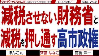 財務省vs高市政権！消費税減税の攻防と株価6万7000円の真実