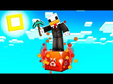 SOPRAVVIVO SOPRA UN SOLO BLOCCO DI TURNING RED - Minecraft ITA