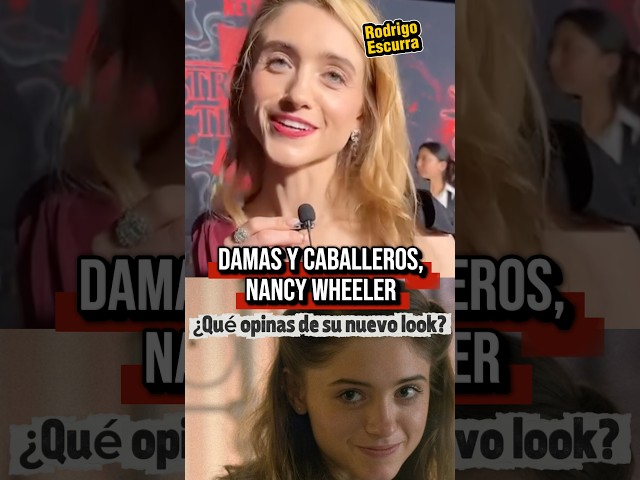Vídeo relacionado con Natalia Dyer (Hair Down) Mascaras de Personajes Famosos, Caras de Carton
