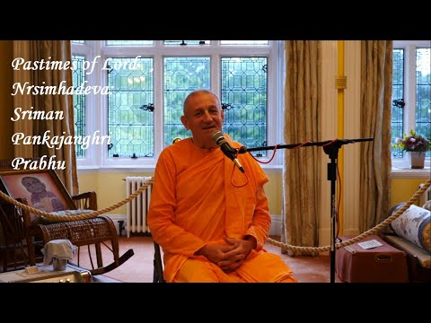 Pastimes of Mayapur Nrsimhadeva: Sriman Pankajanghri Prabhu