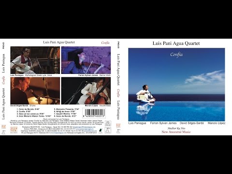 Luis Pani Agua Quartet * cd * CONFÍA * 2015 * Luis Paniagua * lyre lira