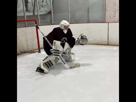 Charlie Archer of Phillips Andover/JR Bruins NCDC working a simple tracking drill.