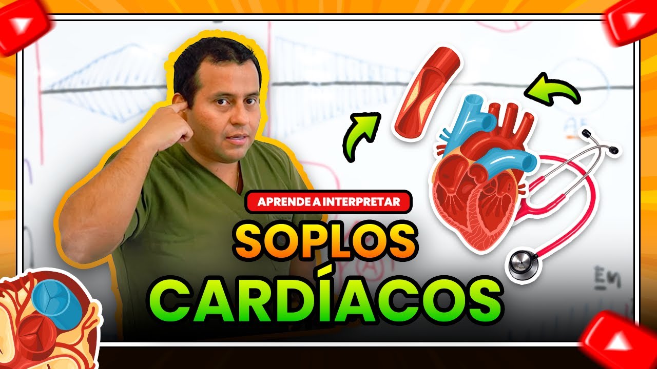 SOPLOS CARDIACOS, APRENDE A INTERPRETARLOS ✍🩺 🔊 | Semiología Cardiaca