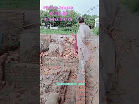 Shalom Elim Church construction work is continuing in mighty name of Jesus Christ participate all