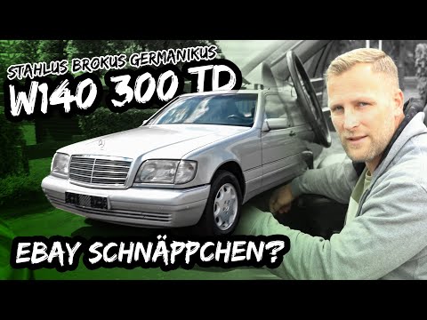 S-Klasse blind auf eBay gekauft! | Besichtigung W140 S300 Turbodiesel | Die Autogesellschaft Dresden