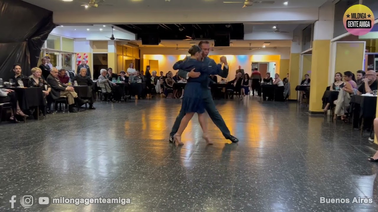 Alvaro Salas y Julieta Cappiello - Milonga Gente Amiga - 17/SEP/2023 (1/3)