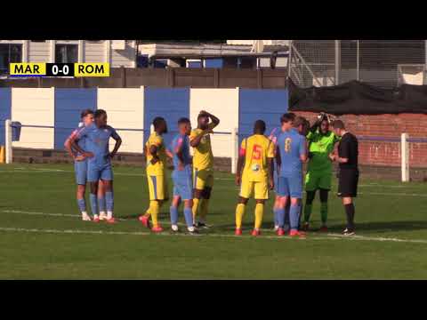 Marlow FC  vs  FC Romania highlights The FA Trophy 09/10/2021