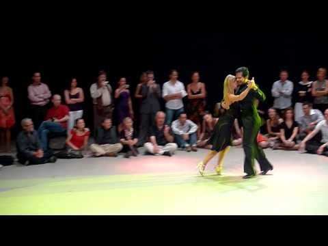  Sebastian Arce  and  Mariana Montes  are  dancing  to  the  vals  "  Ilusion Azul  "