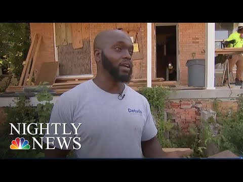 Baltimore Program Aims To Help Communities By Salvaging Wood From Vacant Homes | NBC Nightly News