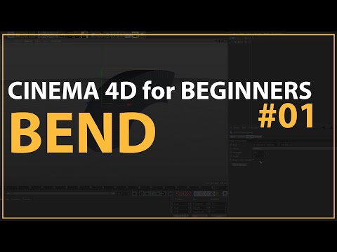 BEND Cinema 4D Beginner Turorials 01