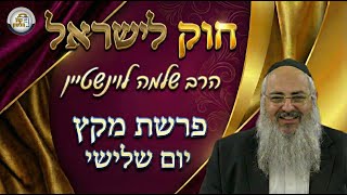 חוק לישראל - פרשת מקץ - יום שלישי | הרב שלמה לוינשטיין (ארגון קול הלשון) - התמונה מוצגת ישירות מתוך אתר האינטרנט יוטיוב. זכויות היוצרים בתמונה שייכות ליוצרה. קישור קרדיט למקור התוכן נמצא בתוך דף הסרטון