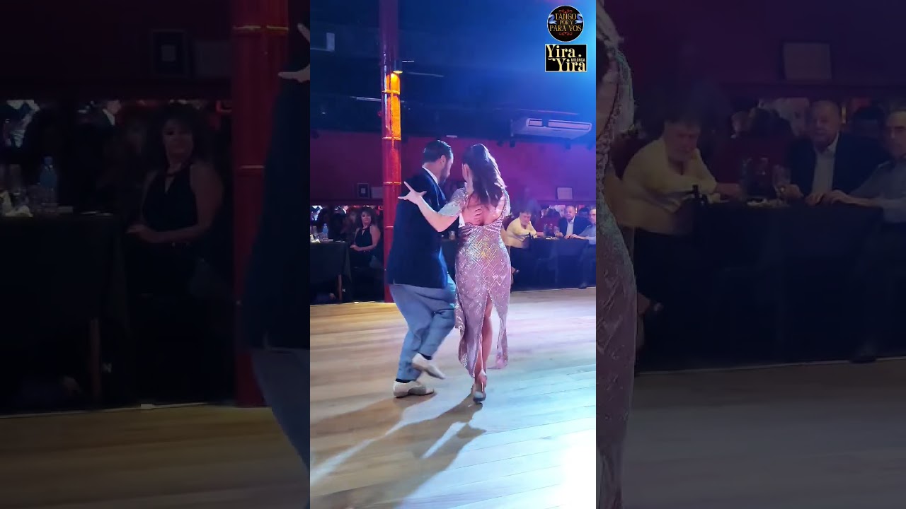 Anabella Chinellato y Jose Fernández. Rie Payaso (D'Arienzo) Yira Yira Milonga 12jul24