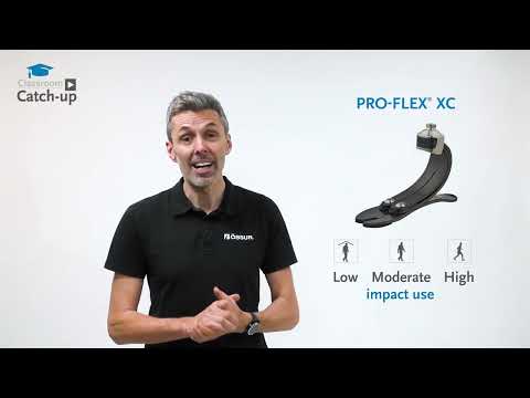 Carbon fiber ossur pro flex xc prosthetics foot