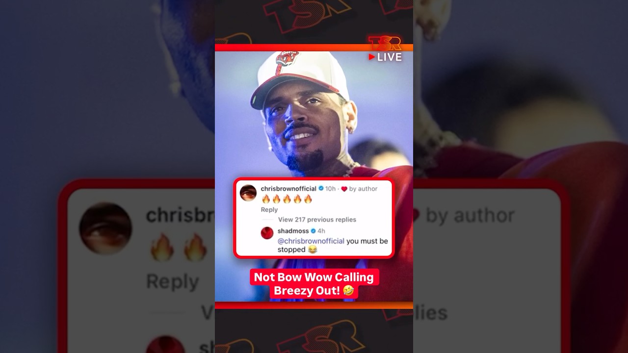 Bow Wow tells Chris Brown he MUST BE STOPPED! 😂 #chrisbrown #bowwow #tsrlive