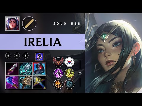 Irelia Mid vs Galio - KR Grandmaster Patch 26.01