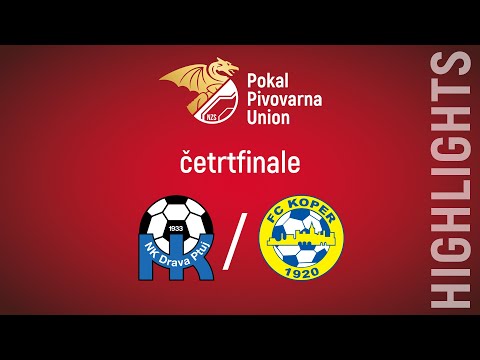 #PokalUnion - četrtfinale: Drava 0:2 Koper | Highlights