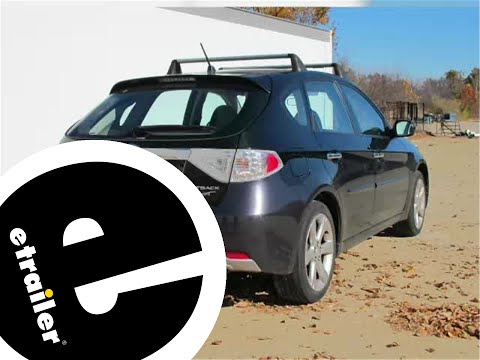 etrailer | DIY Install: Curt Trailer Hitch Receiver on your 2009 Subaru Impreza