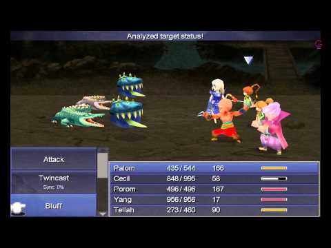 Final Fantasy IV Remake Waterway Part 14 Walkthrough