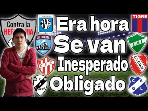 ERC ganó como nunca. UAI Urquiza en zona roja. Batacazo de Muñiz. Claypole desafiliandose. CLH 149