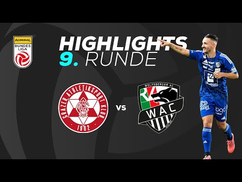 GAK 1902 - RZ Pellets WAC 9. Runde ADMIRAL Bundesliga 2025/26