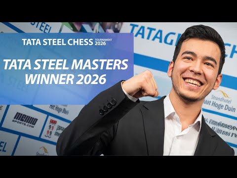 Nodirbek Abdusattorov winning interview | Tata Steel Masters 2026