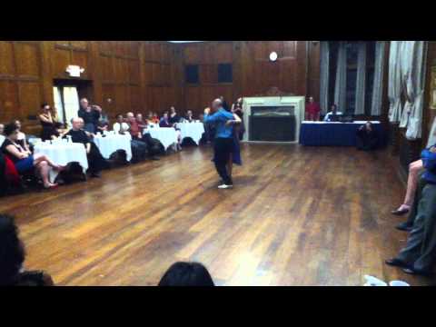Javier Antar & Kara Wenham Perform a Milonga at the U. of Michigan Fall Tango Workshops 2012