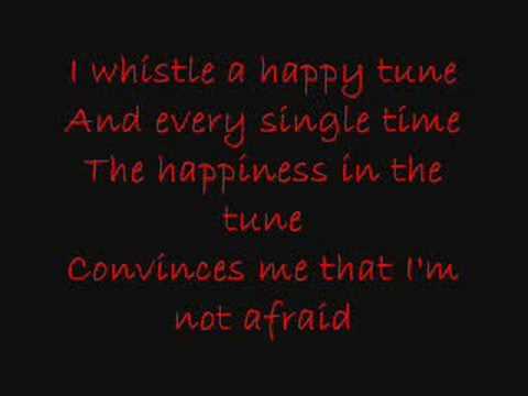 I Whistle A Happy Tune Karaoke
