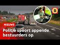 Smoesjes en middelvingers: politie controleert vanuit een touringcar | Omroep Brabant