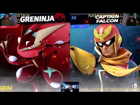 4o4 Monster Smash Halloween Tourney - Namefireball (Greninja) vs Stain (Capt. Falcon, DK) - LF