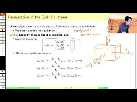 AEE 462 Lecture 17a - Spin Stability and the Intermediate Axis Theorem