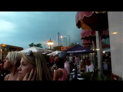 Lollapalooza Evacuation Huge Storm Comes Grant Park Chicago IL August 4 2012