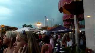 Lollapalooza Evacuation Huge Storm Comes Grant Park Chicago IL August 4 2012