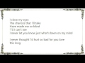 Bonnie Raitt - River of Tears Lyrics