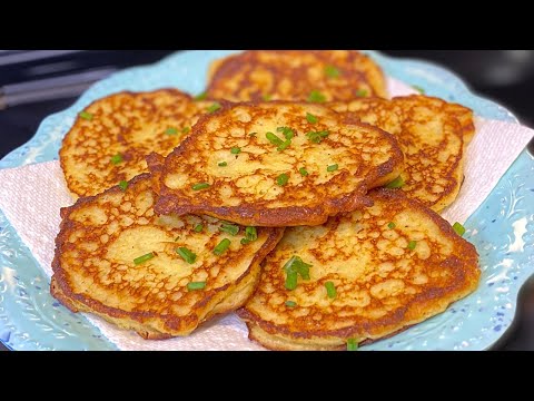 Crispy Potato Pancakes | Easy 4-Ingredient Side Dish