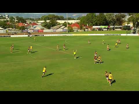 Patrick Giuffreda (Eagles) celebrates 150 games