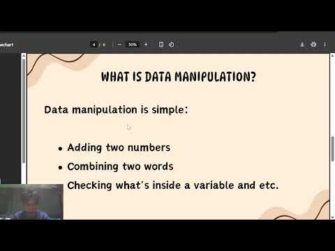 4 Processing User Input And Basic Data Manipulation